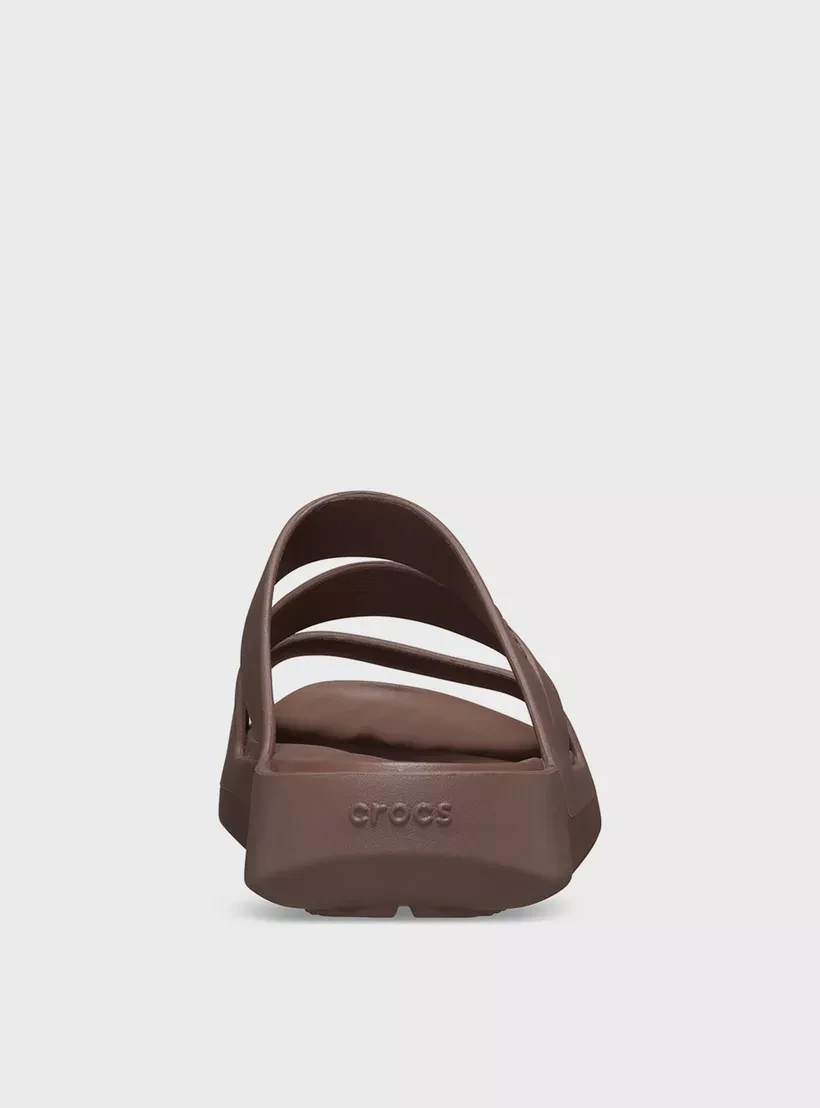 Шльопанці Getaway Strappy MtP 209587-0LF-Truffle CROCS W4 (33-34) Коричневий — фото 8