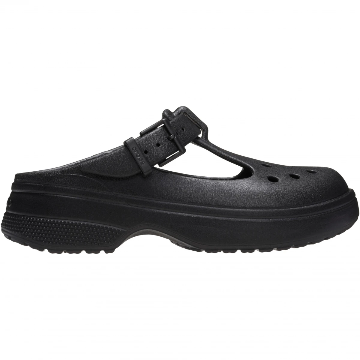 Сабо UNI Classic Mary Jane Clog Taupe 210581-001-Black CROCS M4/W6 (36-37) Чорний — фото 1