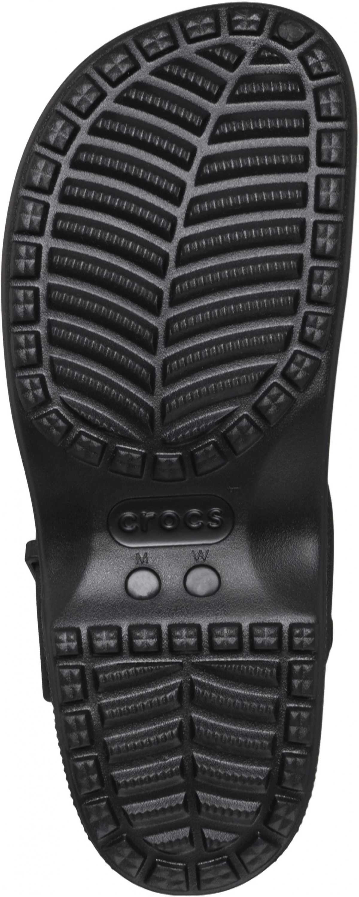 Сабо UNI Classic Mary Jane Clog Taupe 210581-001-Black CROCS M4/W6 (36-37) Чорний — фото 8