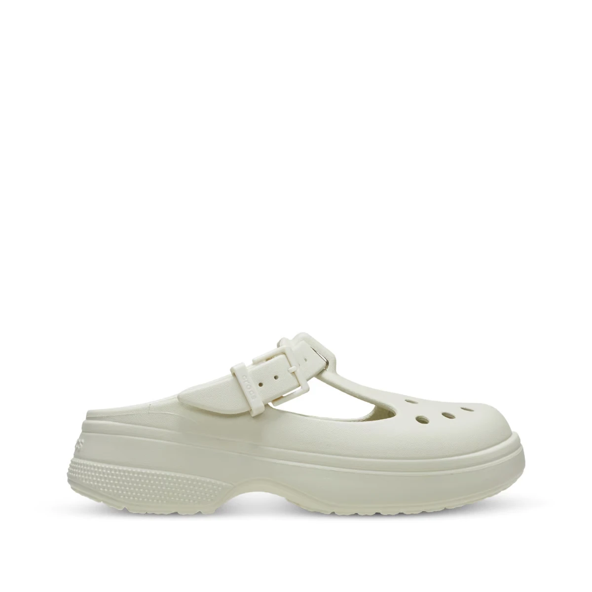 Сабо UNI Classic Mary Jane Clog Taupe 210581-0HZ-Linen CROCS M4/W6 (36-37) Білий — фото 1