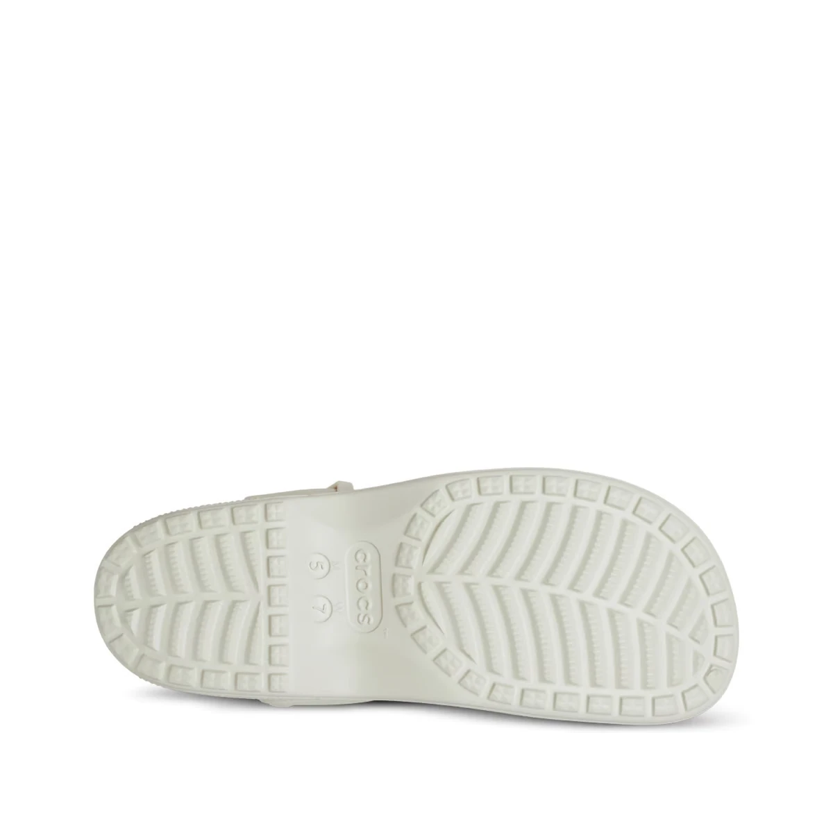 Сабо UNI Classic Mary Jane Clog Taupe 210581-0HZ-Linen CROCS M4/W6 (36-37) Білий — фото 7
