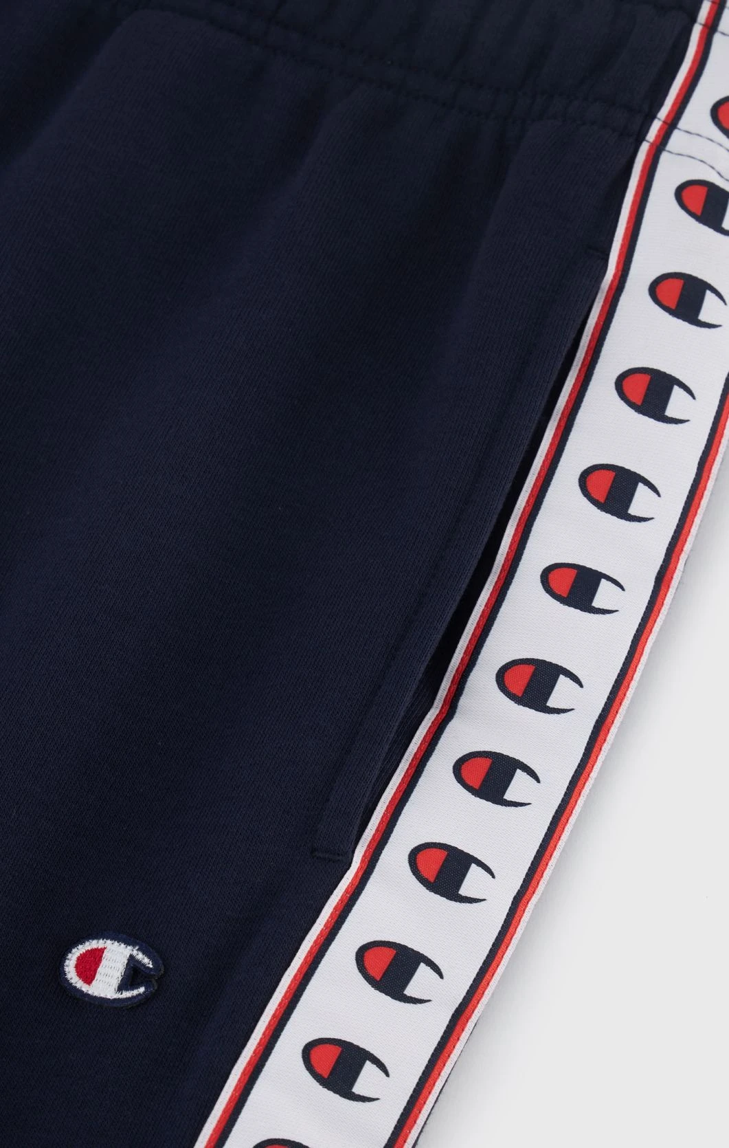 Штани rib cuff pants 219752-BS501 Champion S Темно-синій — фото 7