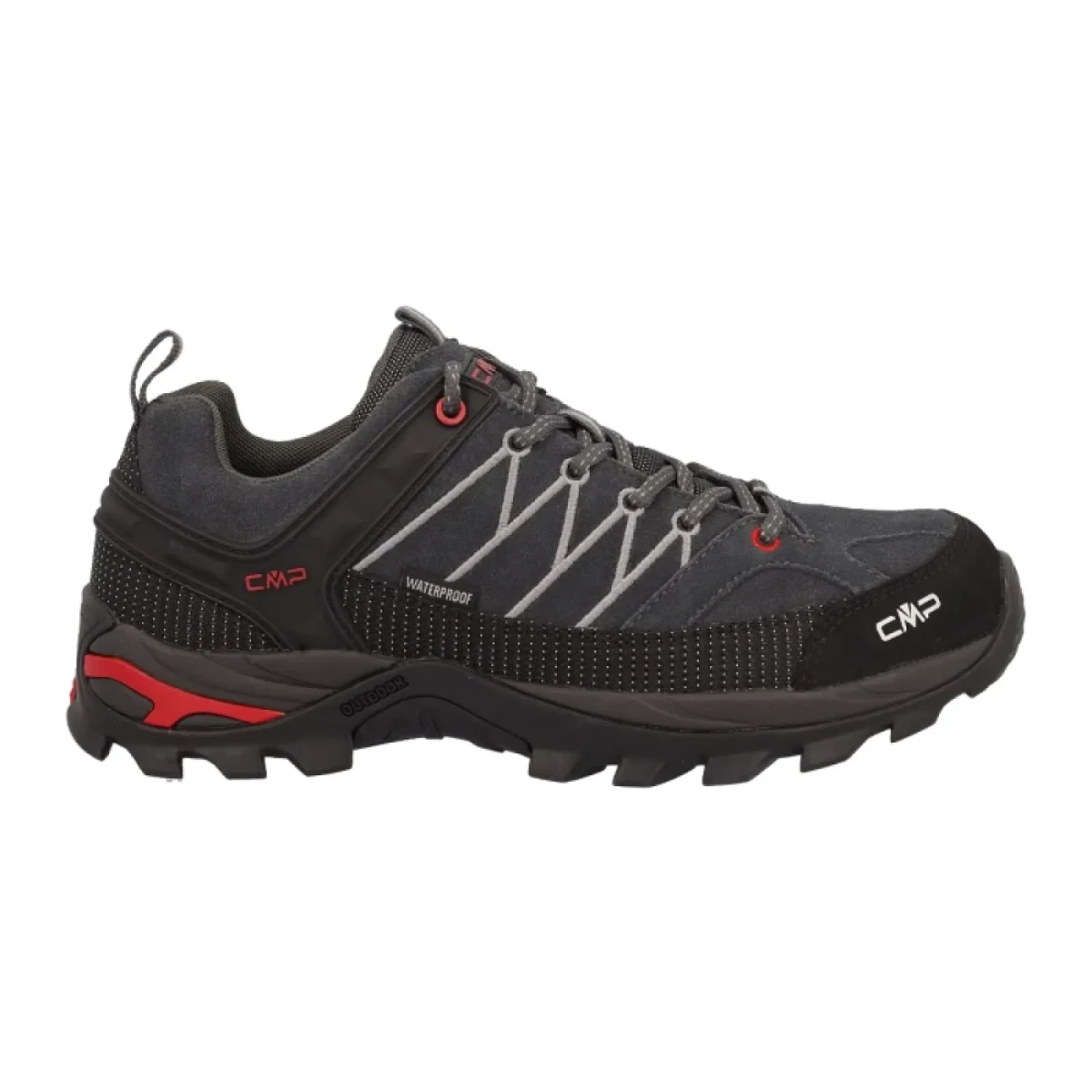 Кросівки RIGEL LOW TREKKING SHOES WP 3Q13247-60UU CMP 40 Чорний — фото 2