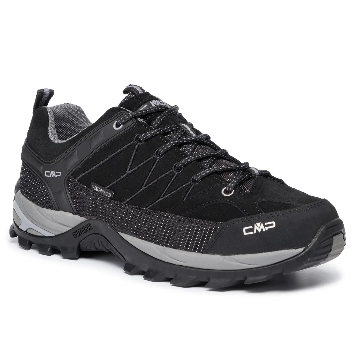 Кросівки RIGEL LOW TREKKING SHOES WP 3Q13247-73UC CMP 41 Чорний — фото 3