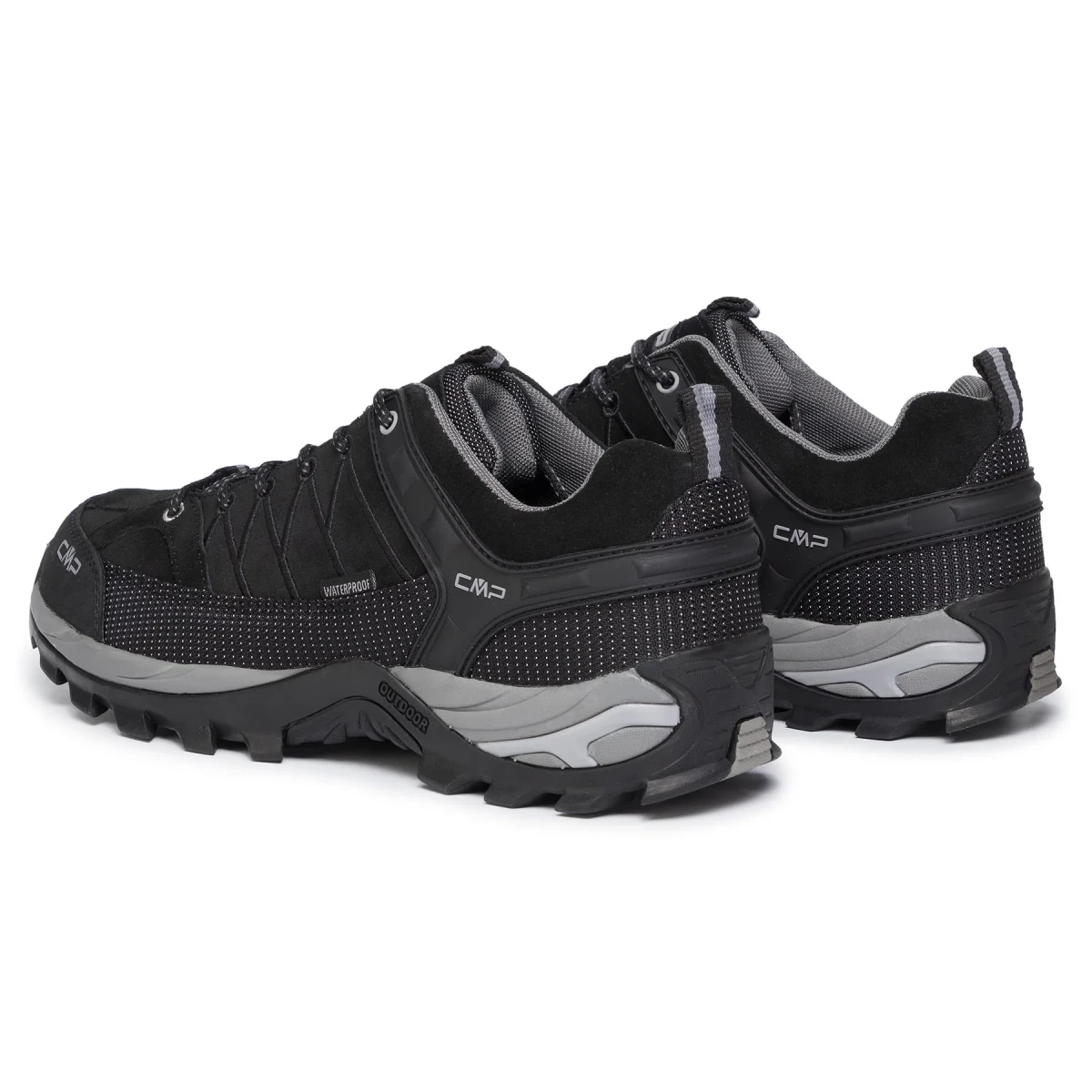 Кросівки RIGEL LOW TREKKING SHOES WP 3Q13247-73UC CMP 41 Чорний — фото 4