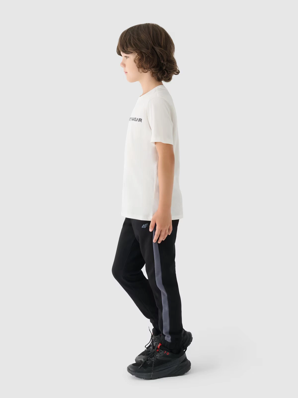 Дитячі спортивні штани TROUSERS CAS M759 4FJWAW24TTROM759-20S 4F 122 Чорний — фото 3