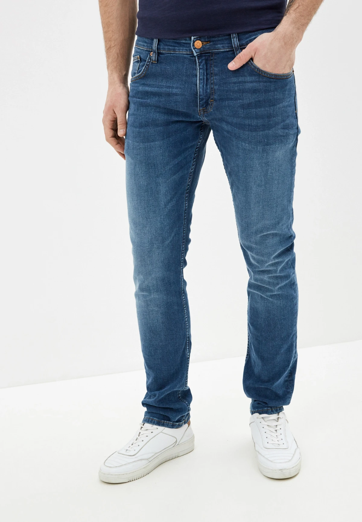 Джинси Trousers RICK SLIM FIT 520.11.899.26.180.2005800-56Z6 Q/S by s.Oliver 31/34 Синій — фото 2