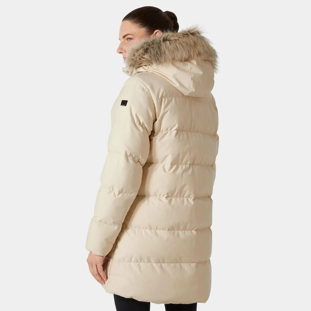 Парка W BLOSSOM PUFFY PARKA 53624-034 HELLY HANSEN L Кремовий — фото 4