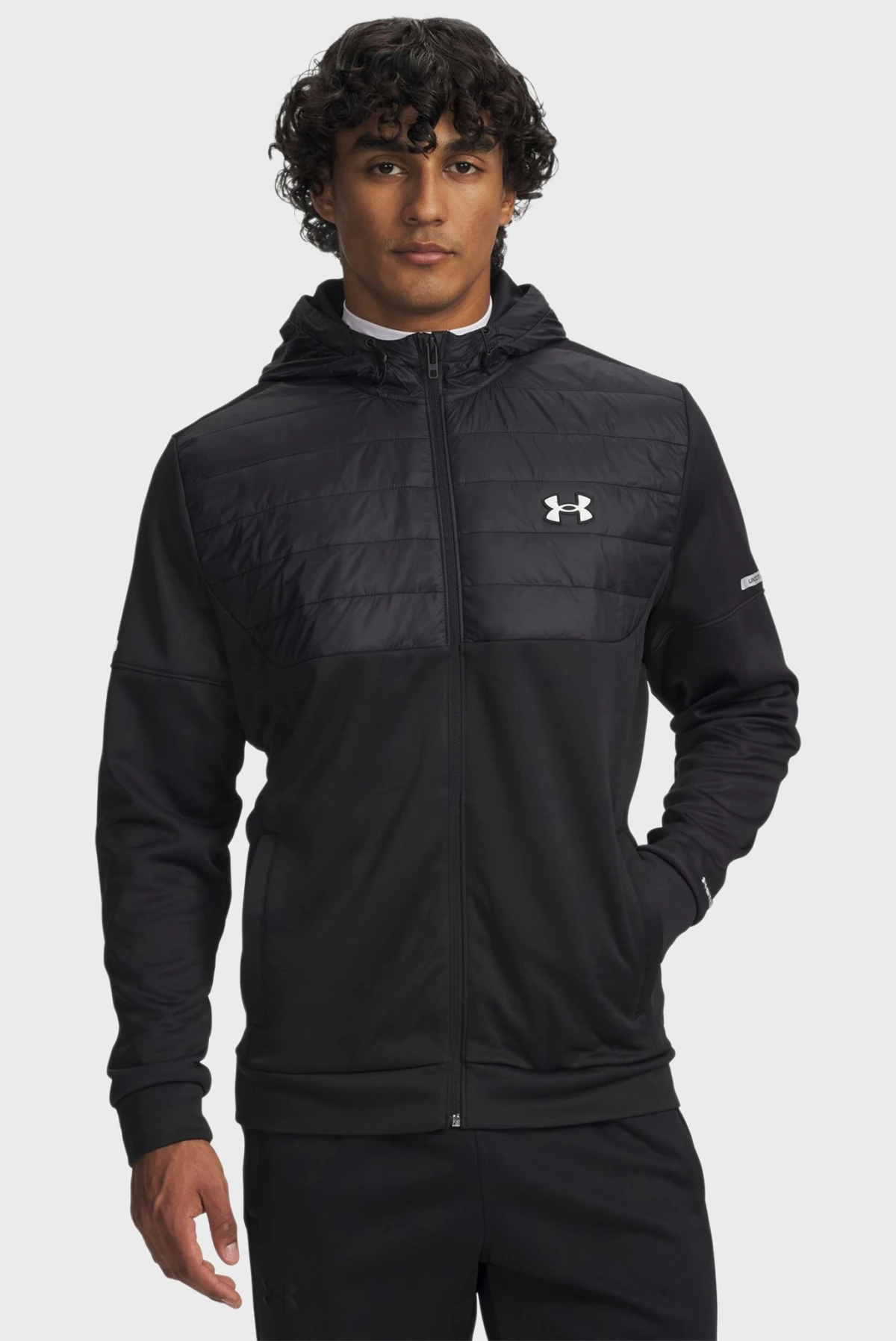 Вітрівка UA Armour Flc Pro Utility FZ 6005617-001 Under Armour M Чорний — фото 1