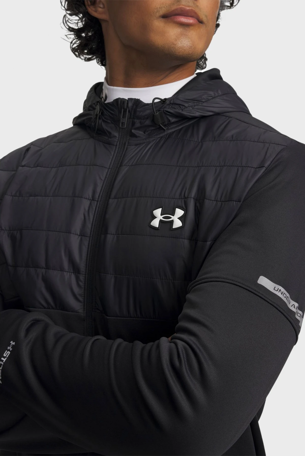 Вітрівка UA Armour Flc Pro Utility FZ 6005617-001 Under Armour M Чорний — фото 5