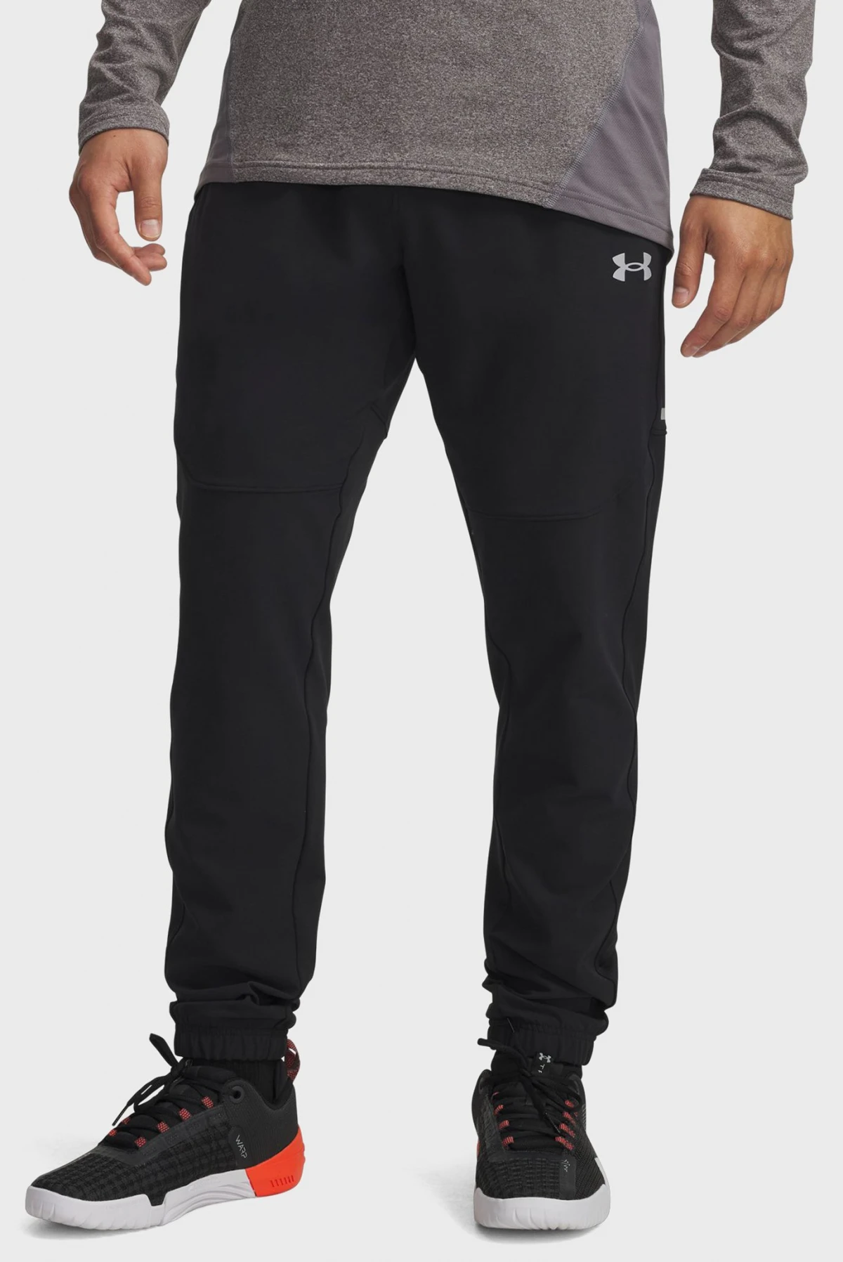 Спортивні штани Utility Woven Winterized Pnt 6006113-001 Under Armour L Чорний — фото 1