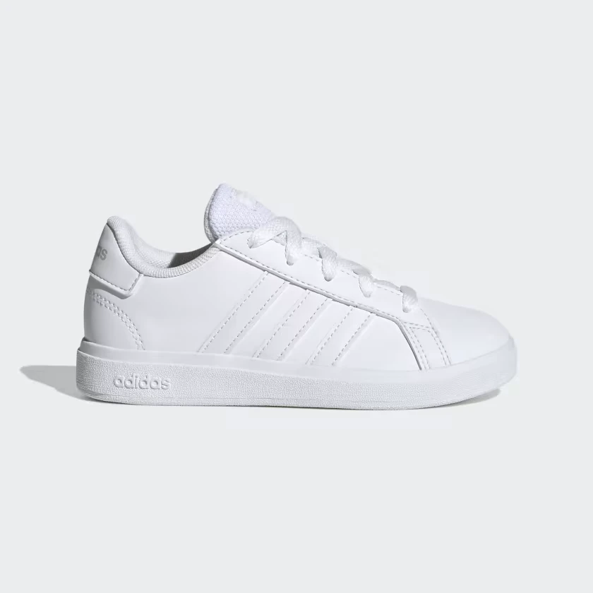 Підліткові кросівки GRAND COURT 2.0 K FZ6158 Adidas 3 (35,5) Білий — фото 1