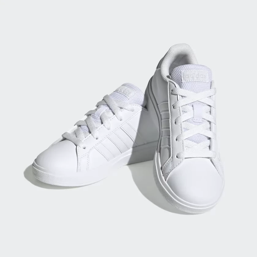 Підліткові кросівки GRAND COURT 2.0 K FZ6158 Adidas 3 (35,5) Білий — фото 4