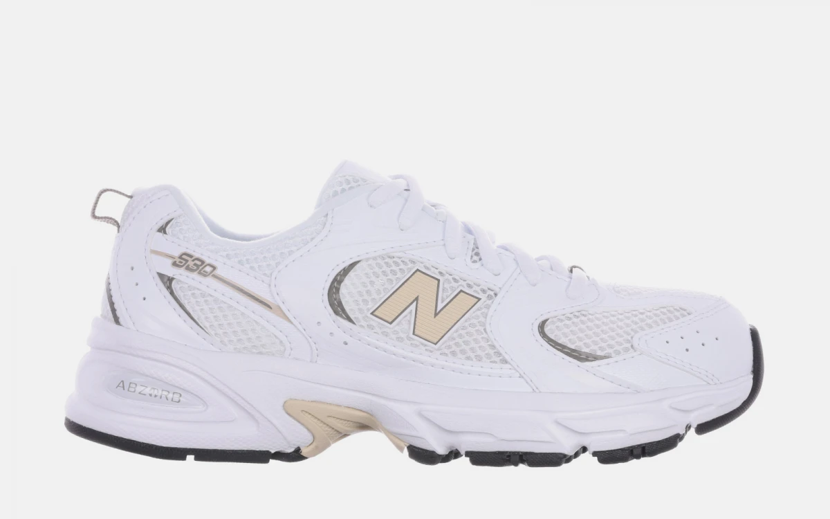 Підліткові кросівки 530 GR530SO New Balance 3,5 (35,5) Білий — фото 1