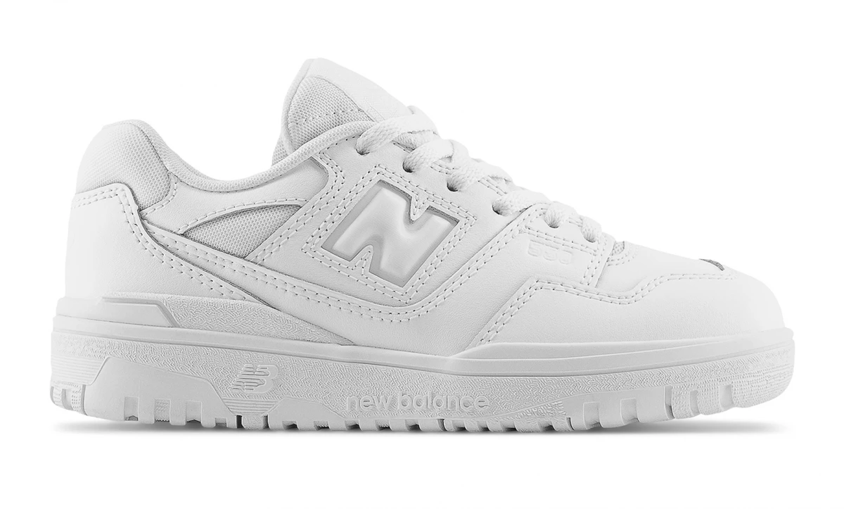 Кросівки підліткові BB550 GSB550WW New Balance 3,5 (35,5) Білий — фото 1