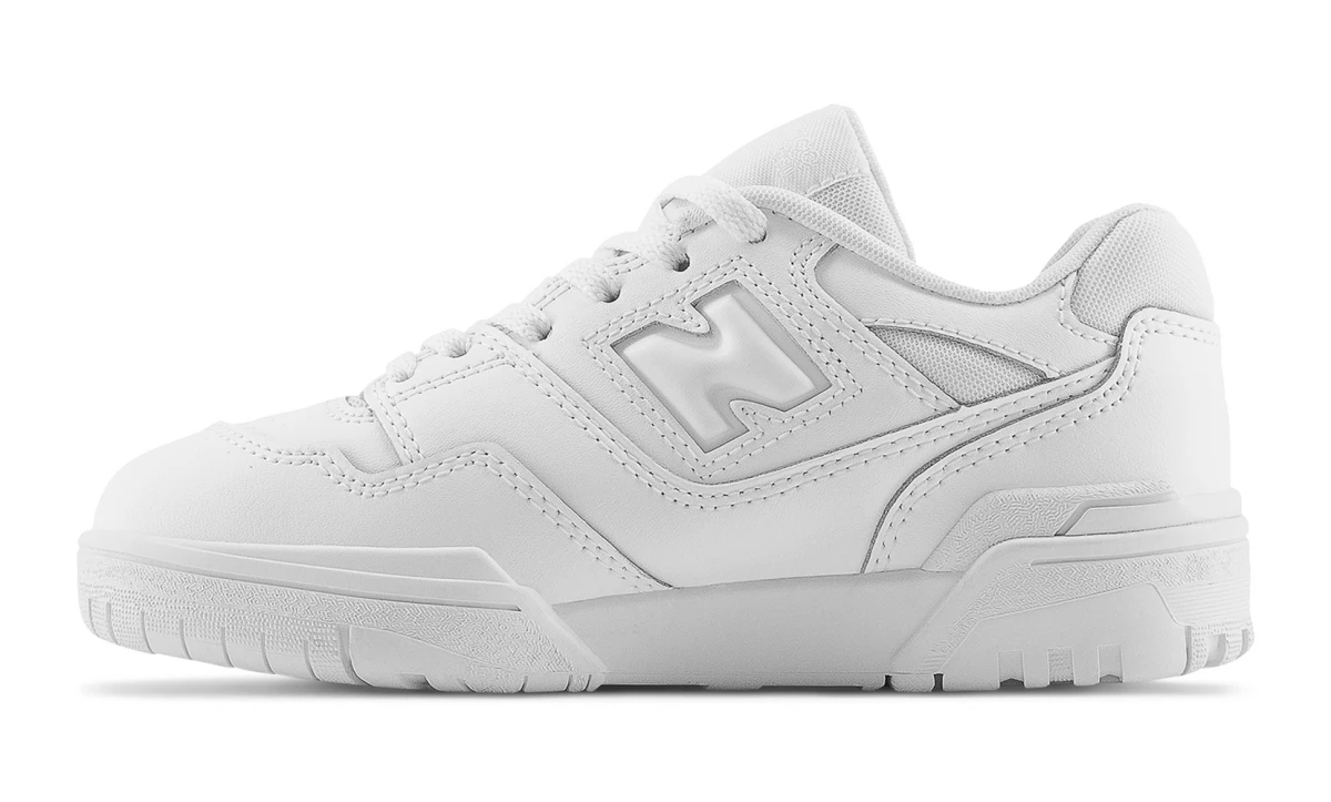 Кросівки підліткові BB550 GSB550WW New Balance 3,5 (35,5) Білий — фото 3