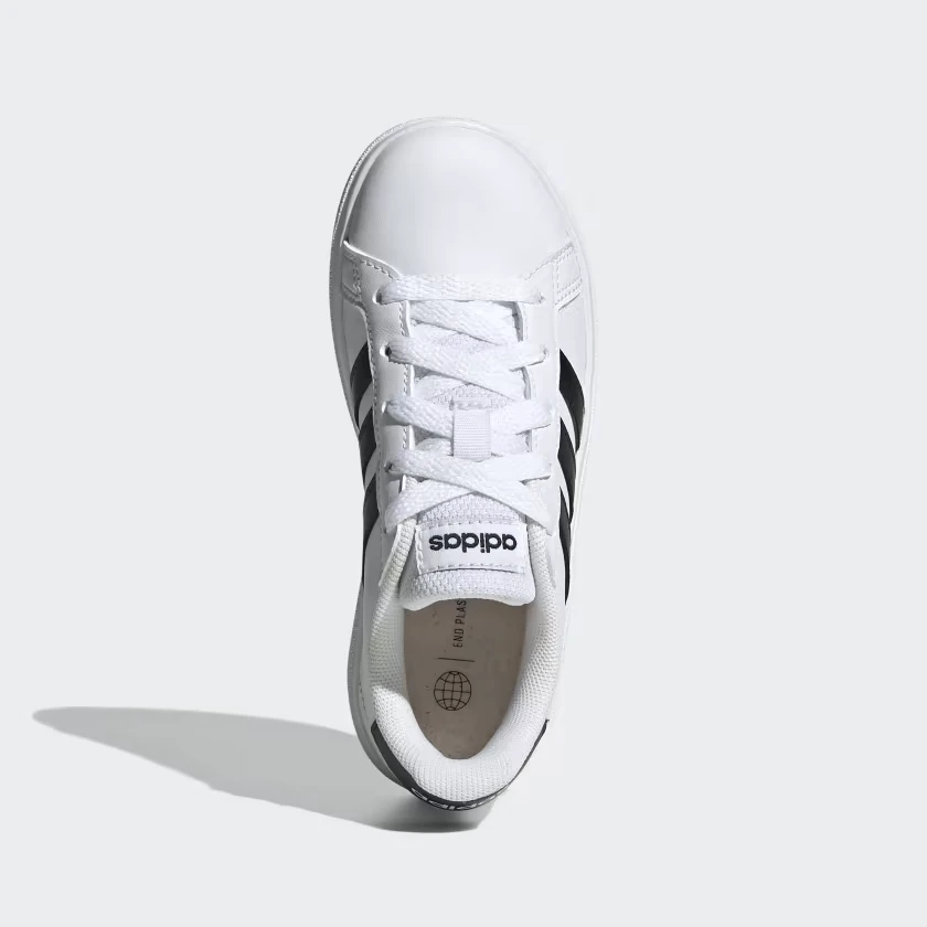 Підліткові кросівки GRAND COURT 2.0 K GW6511 Adidas 3 (35,5) Білий — фото 6