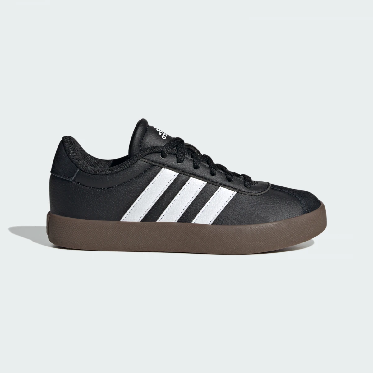 Кросівки підліткові VL COURT 3.0 K IE3630 Adidas 3 (35,5) Чорний — фото 1