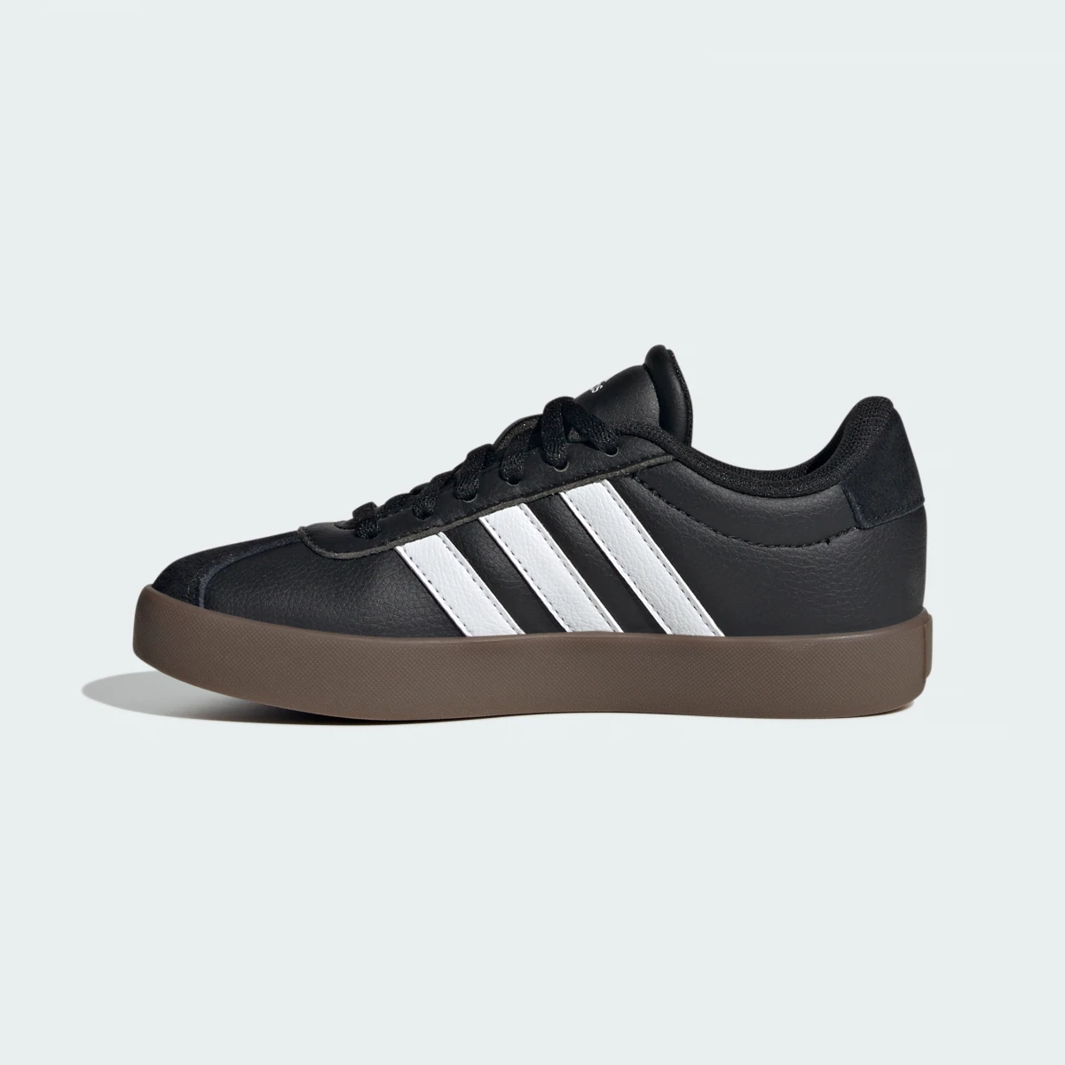 Кросівки підліткові VL COURT 3.0 K IE3630 Adidas 3 (35,5) Чорний — фото 3