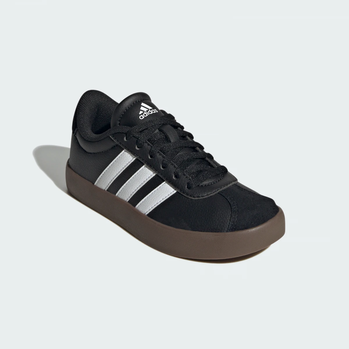 Кросівки підліткові VL COURT 3.0 K IE3630 Adidas 3 (35,5) Чорний — фото 4