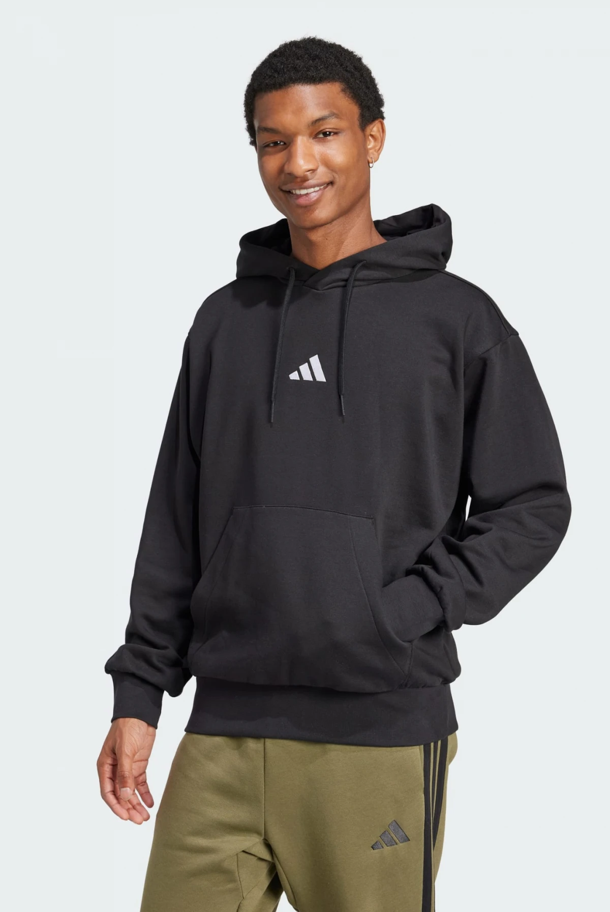 Кофта чоловіча Adidas Essentials Feelcozy Fleece (JE3807) — фото 1