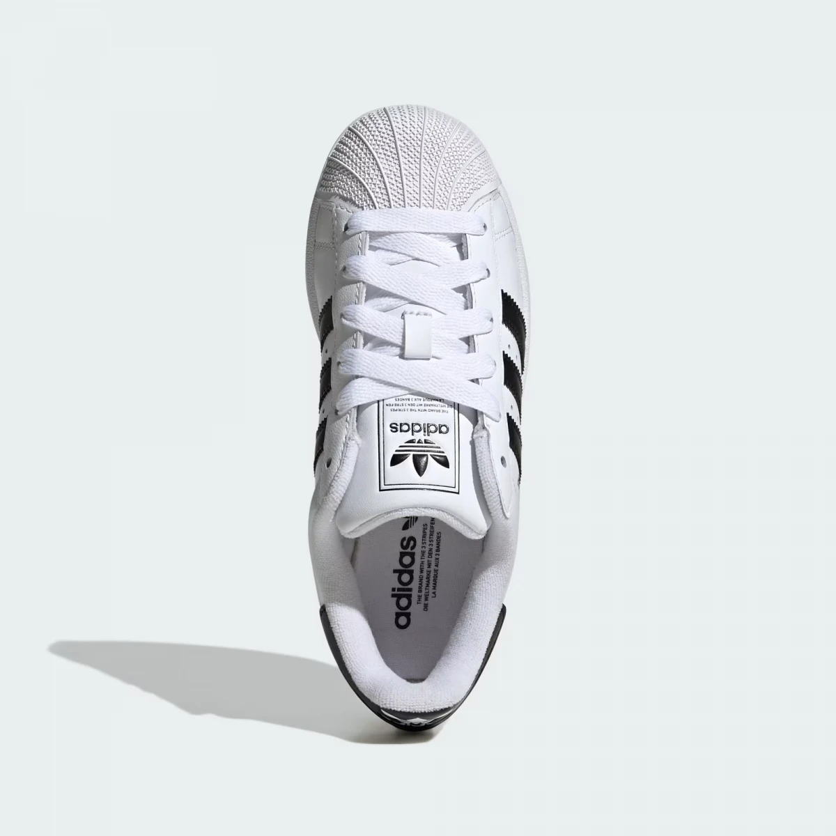 Кросівки підліткові SUPERSTAR II J JH9976 Adidas 3 (35,5) Білий — фото 6