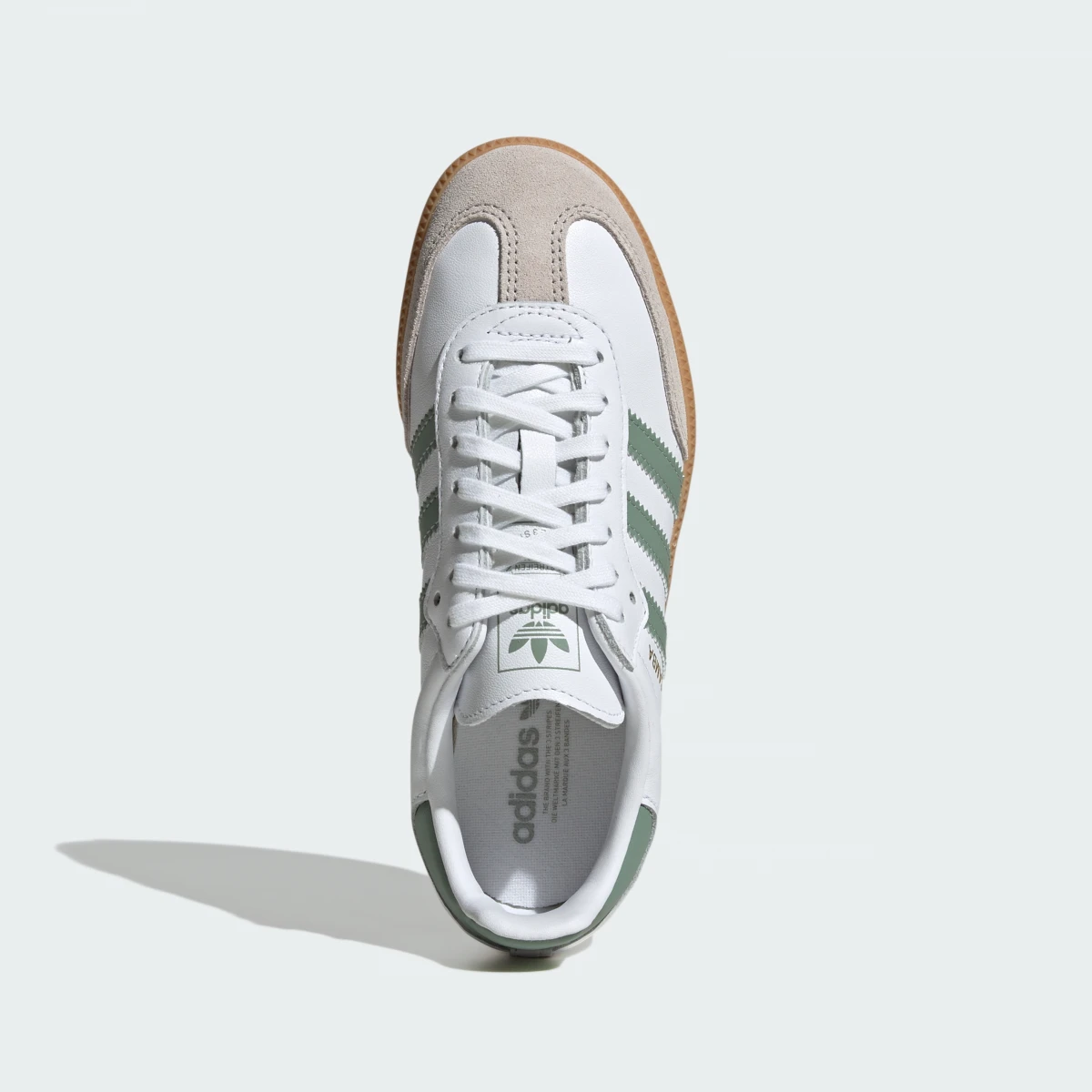 Кросівки підліткові UNI SAMBA OG J JP5479 Adidas 4 (36,5) Білий — фото 6