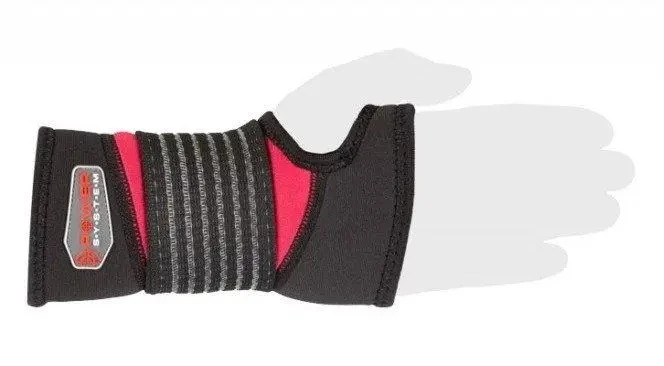 Бандаж на зап'ястя Power System PS-6010 NEO Wrist Support Black S/M (1шт.) — фото 1