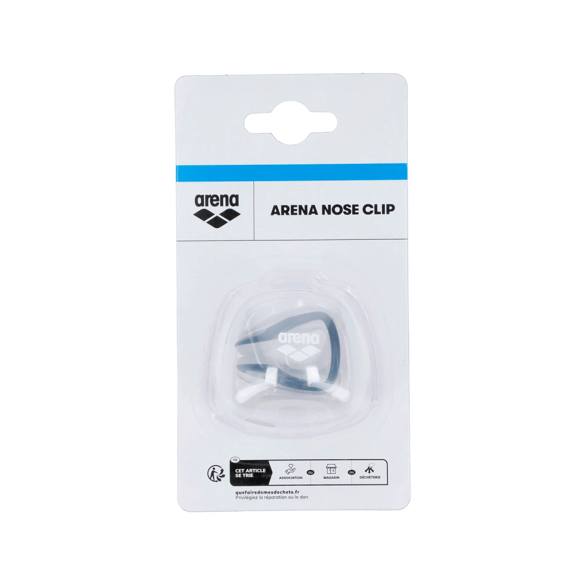 Затискач для носа NOSE CLIP 009391-300 Arena UNI Чорний — фото 2