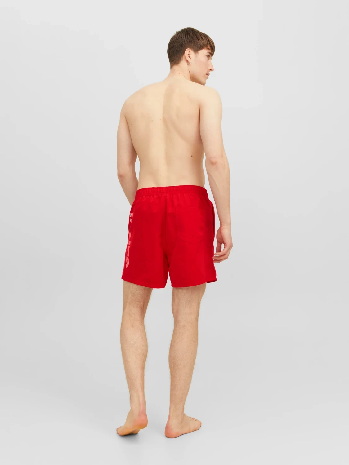 Шорти для плавання JPSTFIJI JJSWIM SPLICELOGO LY SN 12225967-Chinese Red Jack & Jones L Червоний — фото 4