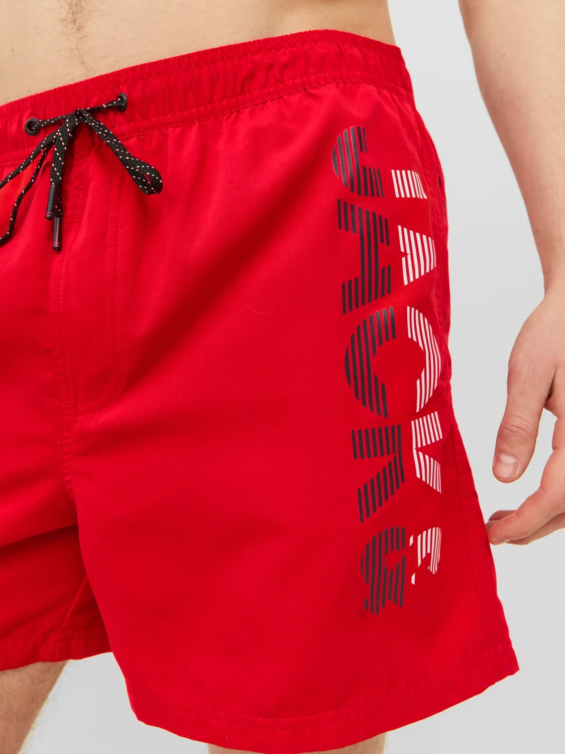Шорти для плавання JPSTFIJI JJSWIM SPLICELOGO LY SN 12225967-Chinese Red Jack & Jones L Червоний — фото 6