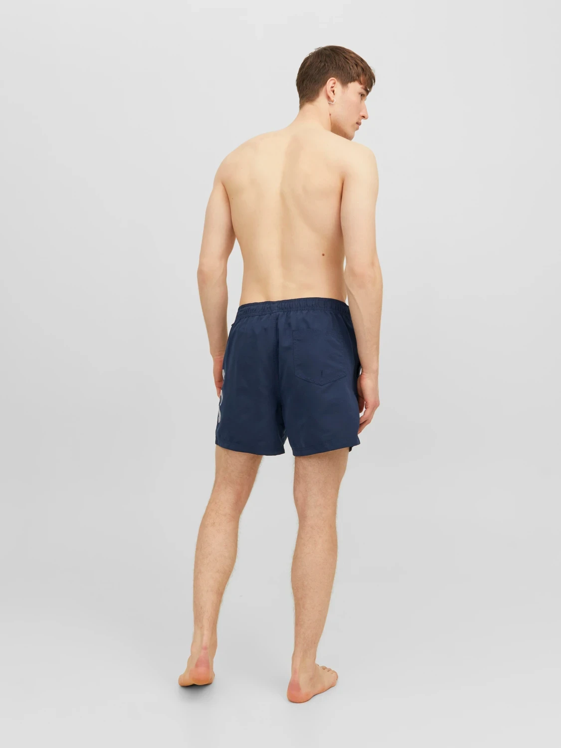 Шорти для плавання JPSTFIJI JJSWIM SPLICELOGO LY SN 12225967-Navy Blazer Jack &amp; Jones L Темно-синій — фото 3