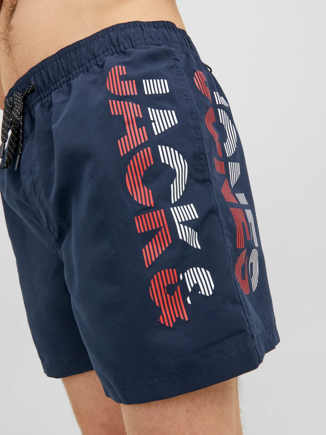 Шорти для плавання JPSTFIJI JJSWIM SPLICELOGO LY SN 12225967-Navy Blazer Jack &amp; Jones L Темно-синій — фото 5
