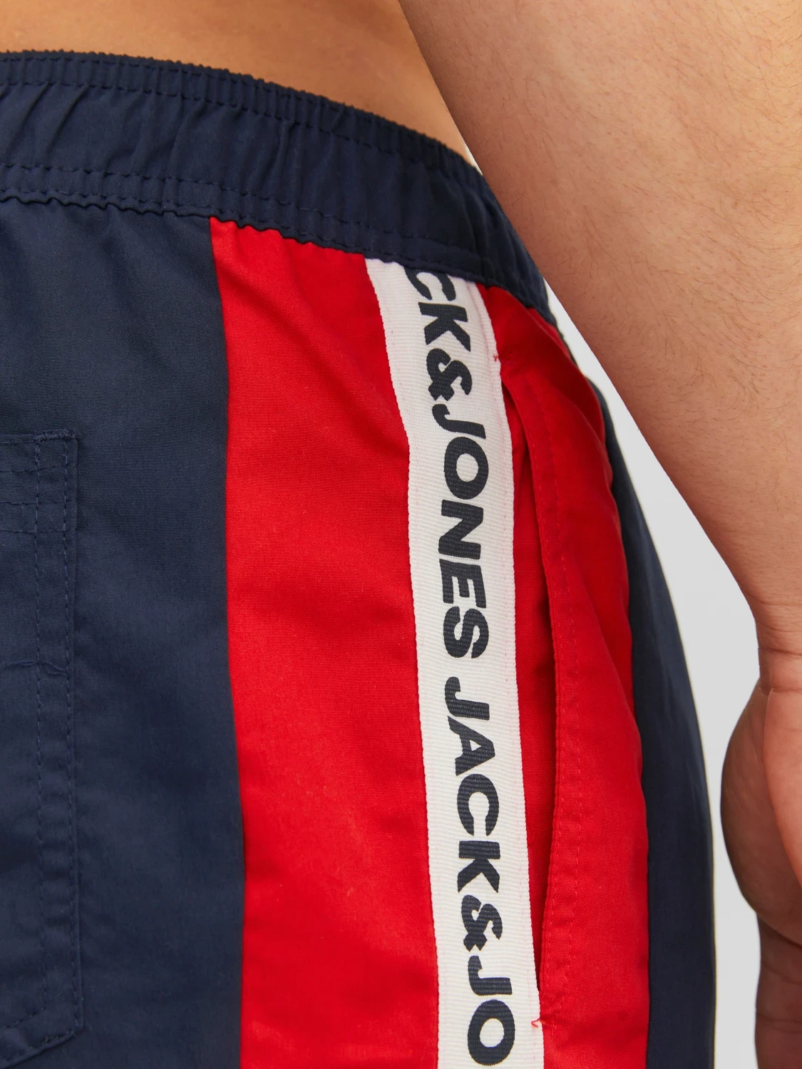 Шорти для плавання JPSTFIJI JJSWIM TAPE 12225972-Navy Blazer Jack & Jones L Темно-синій — фото 8