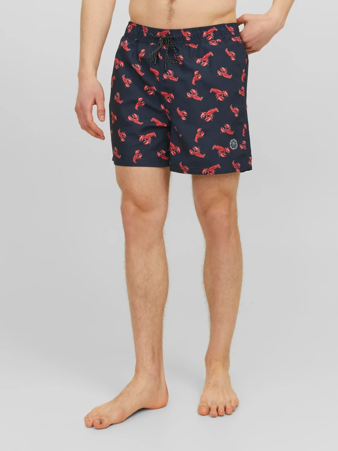 Шорти для плавання JPSTFIJI JJSWIM AOP LY SN 12227247-Navy Blazer Jack &amp; Jones XXL Темно-синій — фото 2
