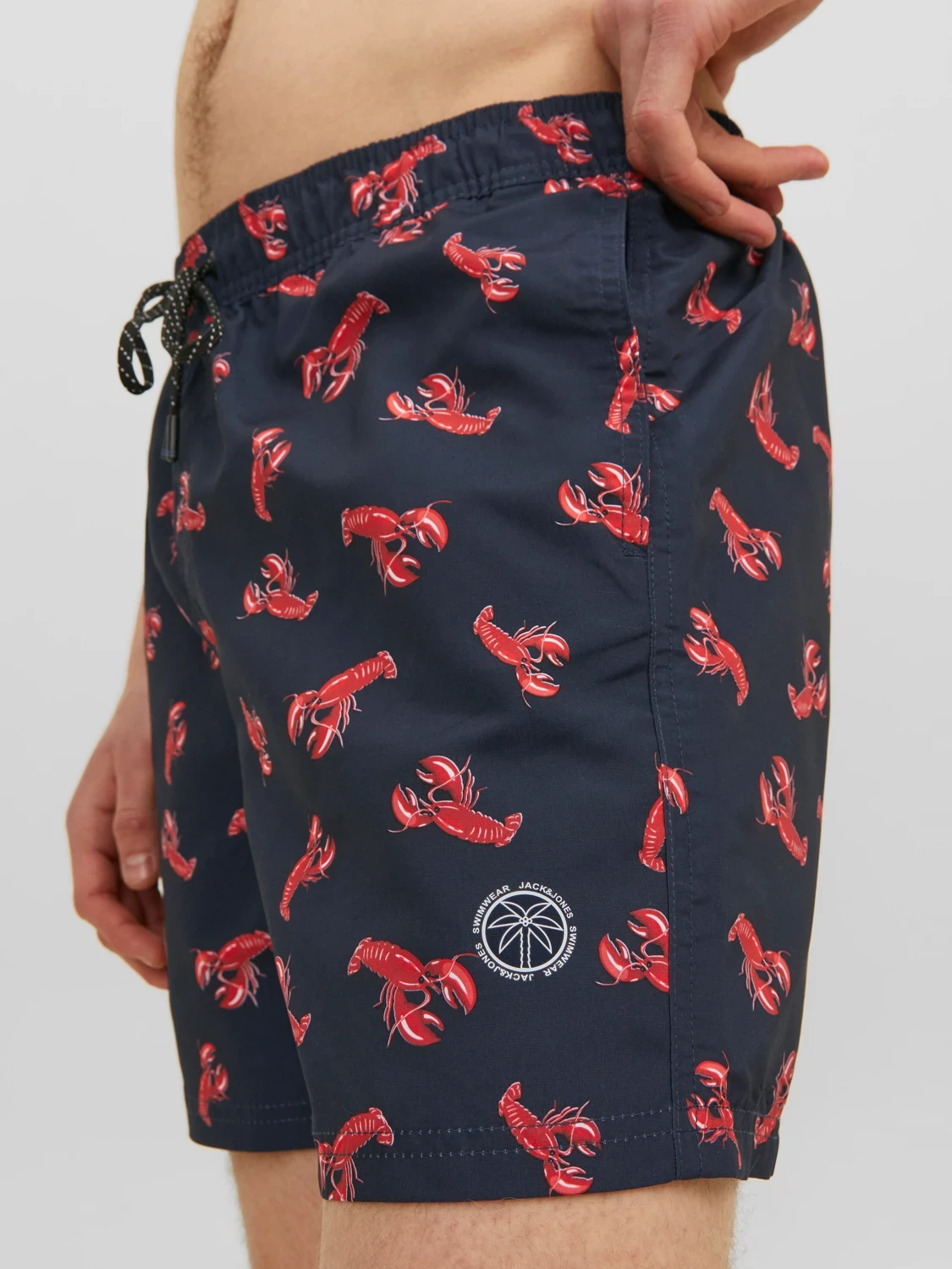 Шорти для плавання JPSTFIJI JJSWIM AOP LY SN 12227247-Navy Blazer Jack &amp; Jones XXL Темно-синій — фото 4