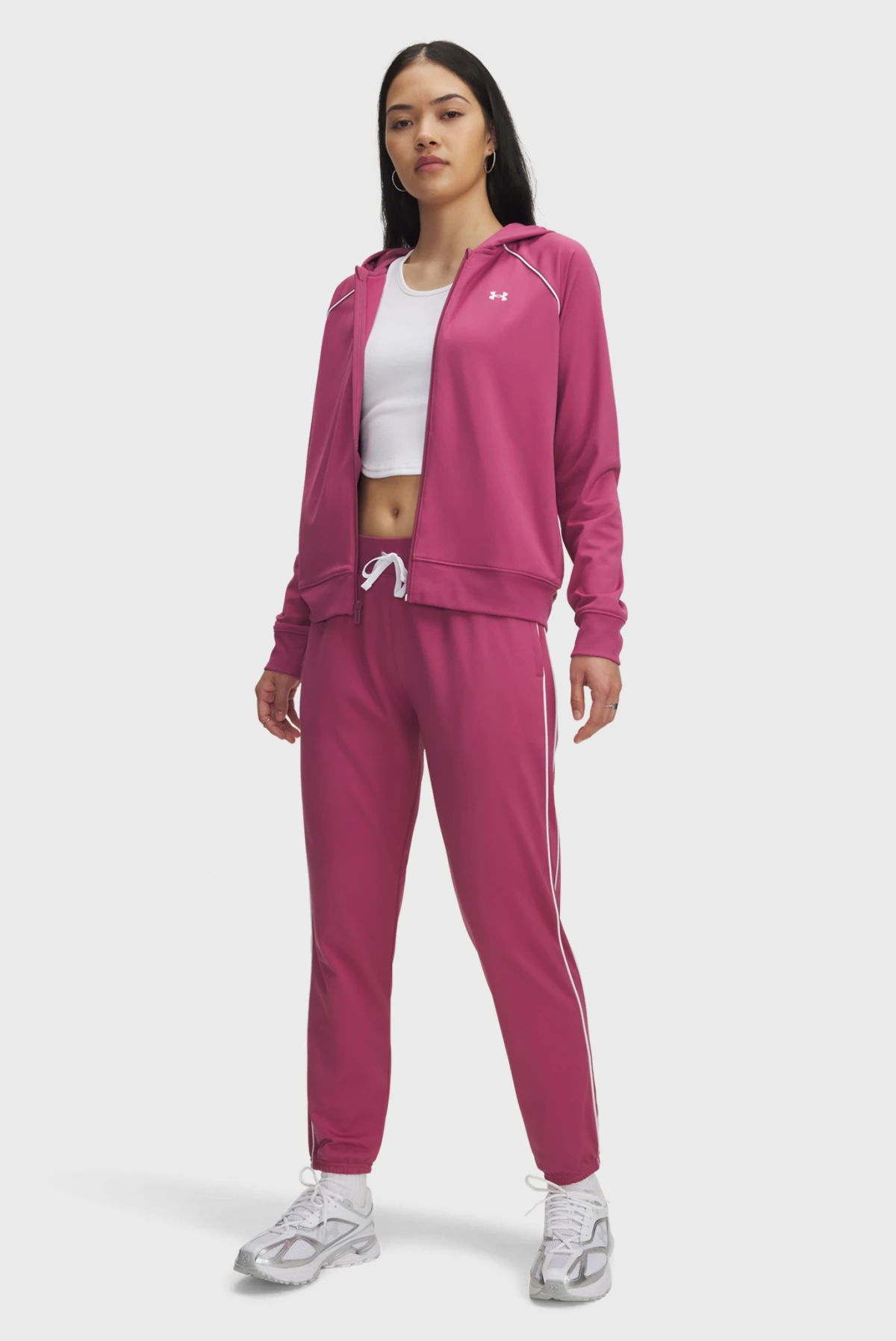 Спортивний костюм жіночий Under Armour Rival Tricot Tracksuit Hd (6001966-659) — фото 1