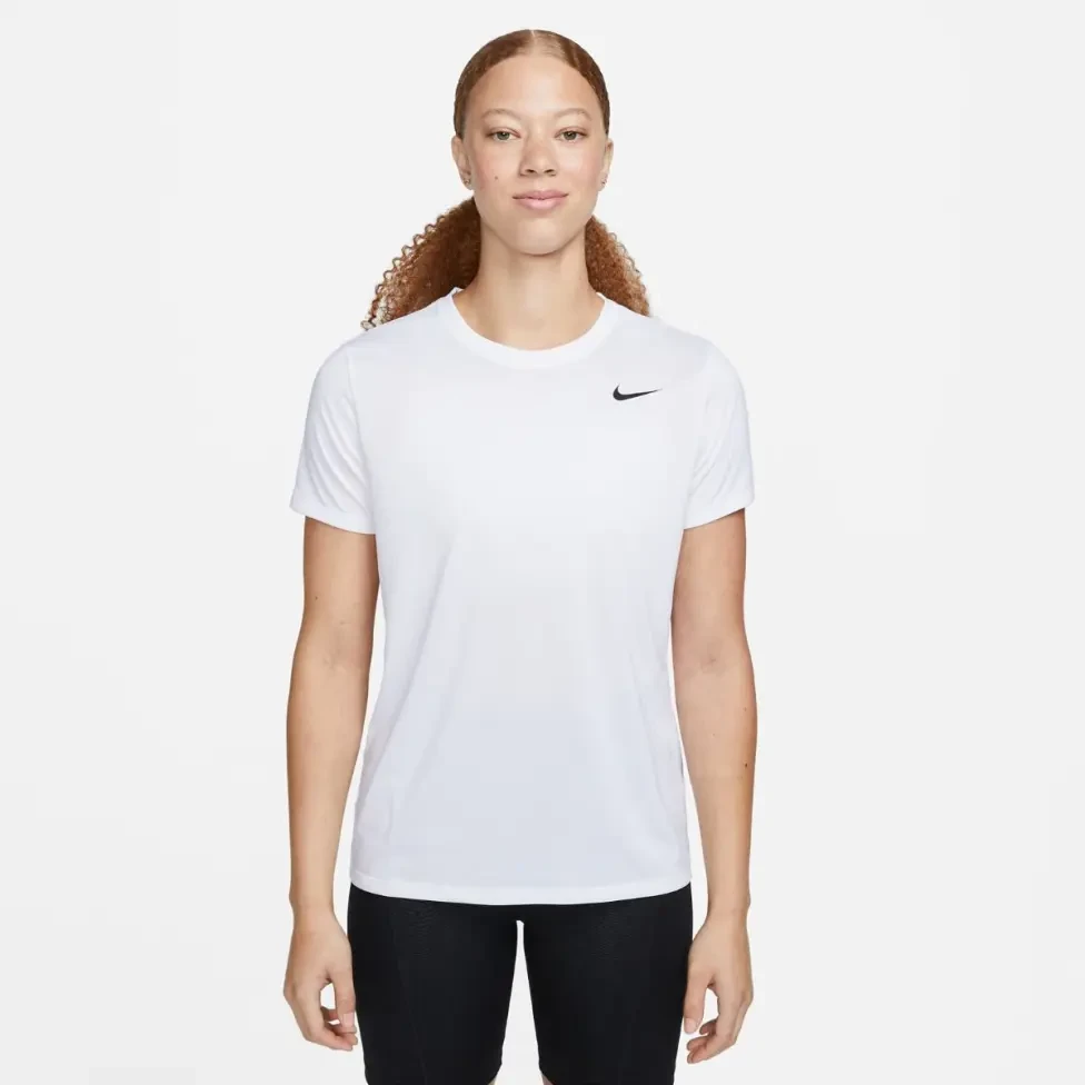 Футболка жіноча NIKE W NK Dri DX0687-100 — фото 1