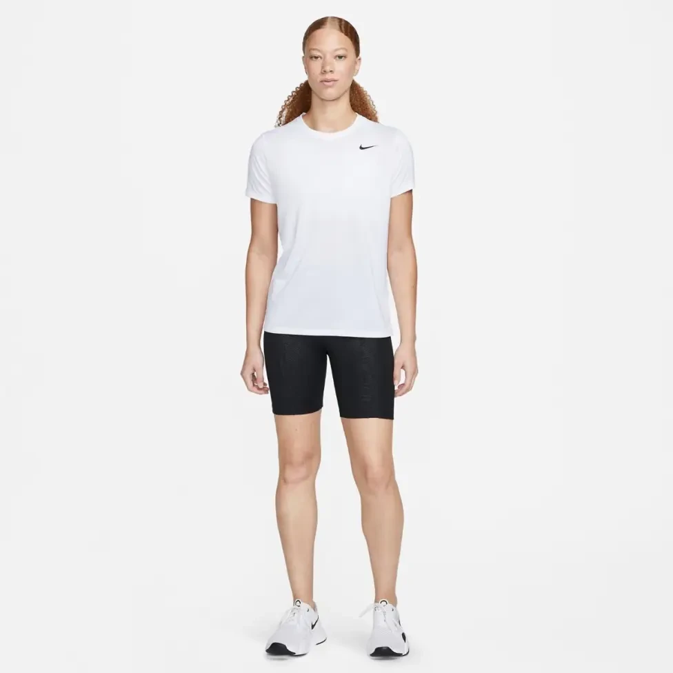 Футболка жіноча NIKE W NK Dri DX0687-100 — фото 5