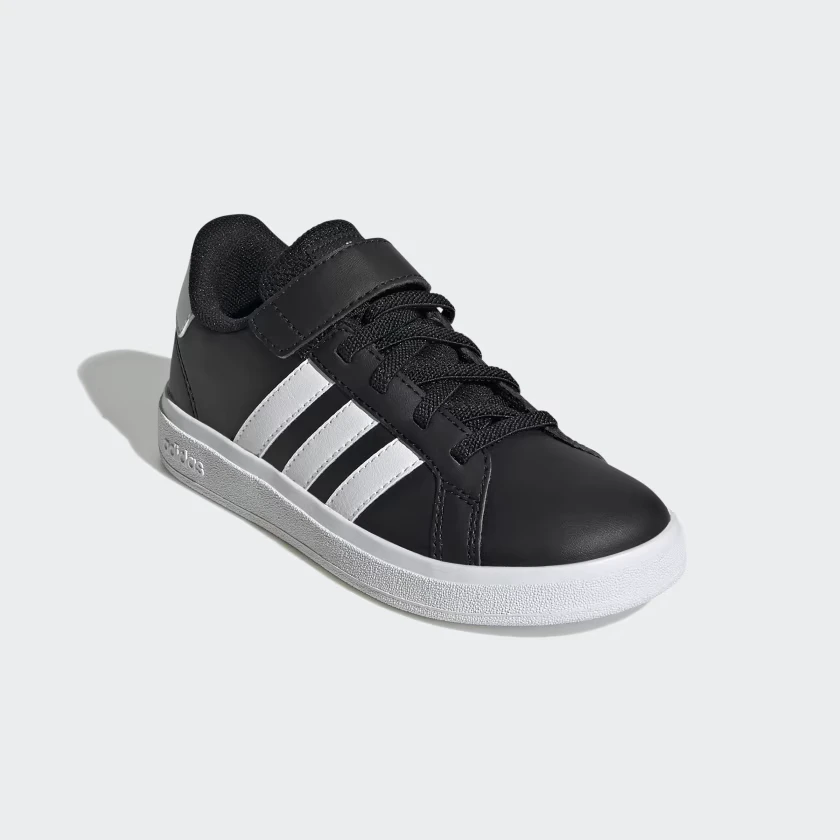 Дитячі кросівки GRAND COURT 2.0 EL K GW6513 Adidas 28 Чорний — фото 4
