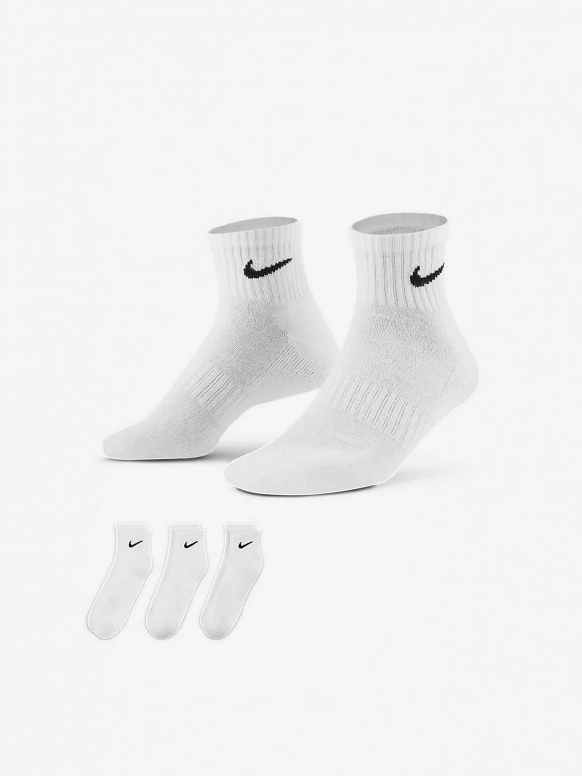 Шкарпетки Nike U NK EVERYDAY CUSH ANKLE 3 пари — фото 1