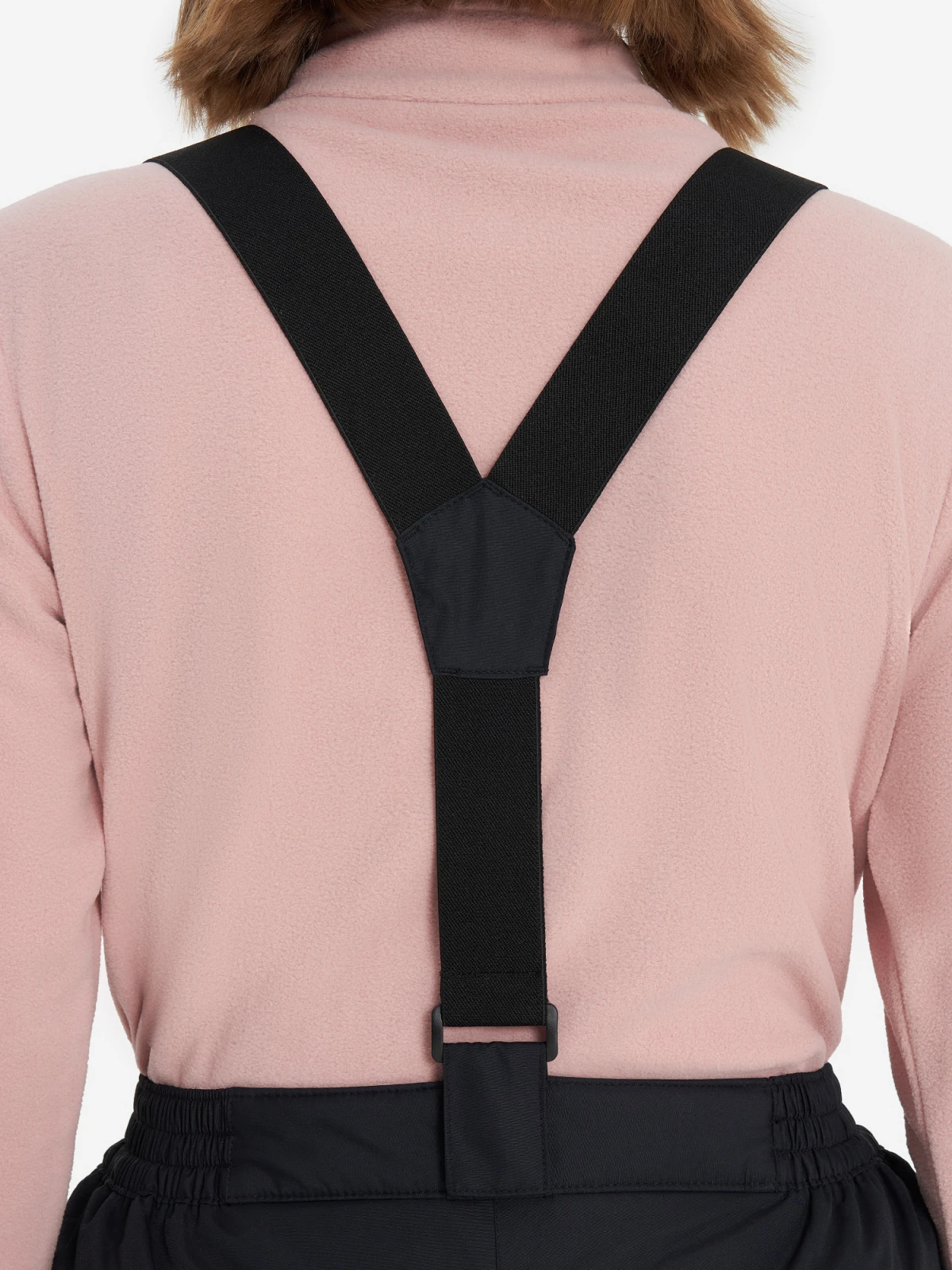 Штани утеплені гірськолижні Women's pants with suspenders 131700GSD-99 Glissade 48 Чорний — фото 4