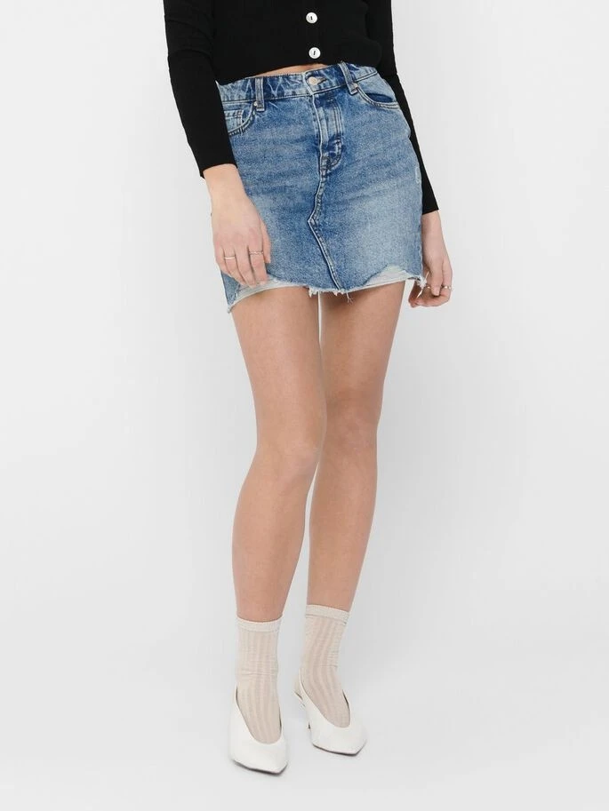 Джинсова спідниця ONLSKY LIFE REG DNM SKIRT PIM992 NOOS 15170554 Light Blue Denim ONLY 38 Блакитний — фото 2