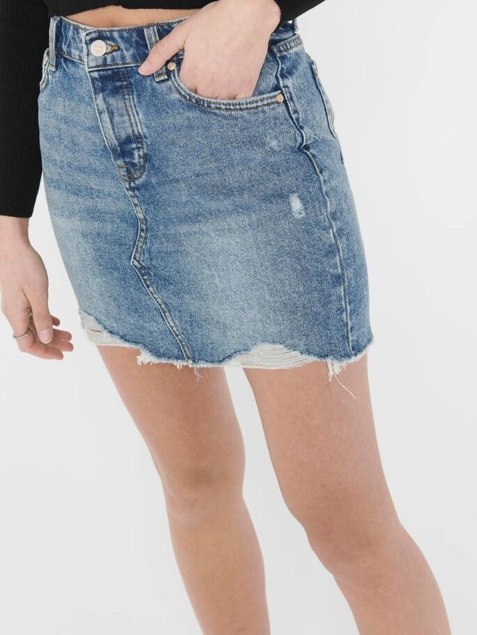 Джинсова спідниця ONLSKY LIFE REG DNM SKIRT PIM992 NOOS 15170554 Light Blue Denim ONLY 38 Блакитний — фото 3