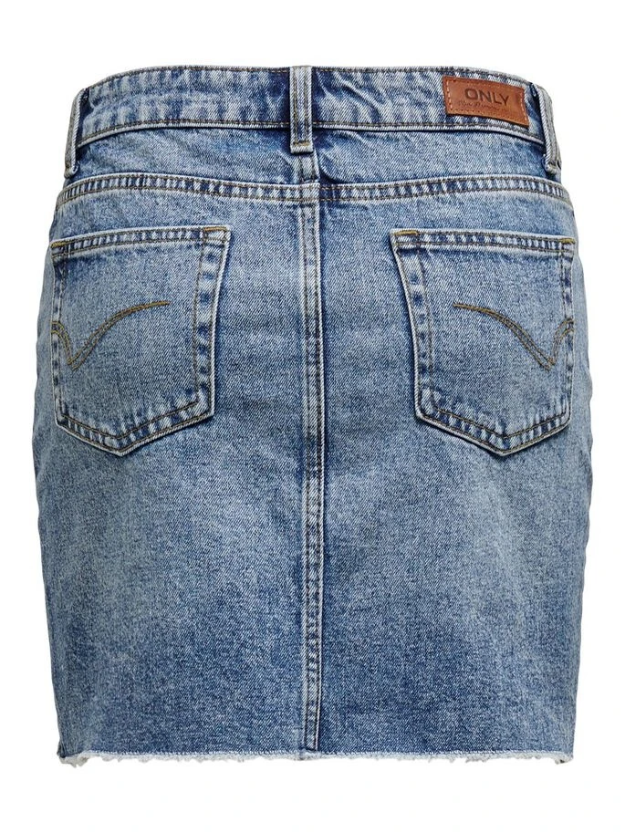 Джинсова спідниця ONLSKY LIFE REG DNM SKIRT PIM992 NOOS 15170554 Light Blue Denim ONLY 38 Блакитний — фото 6