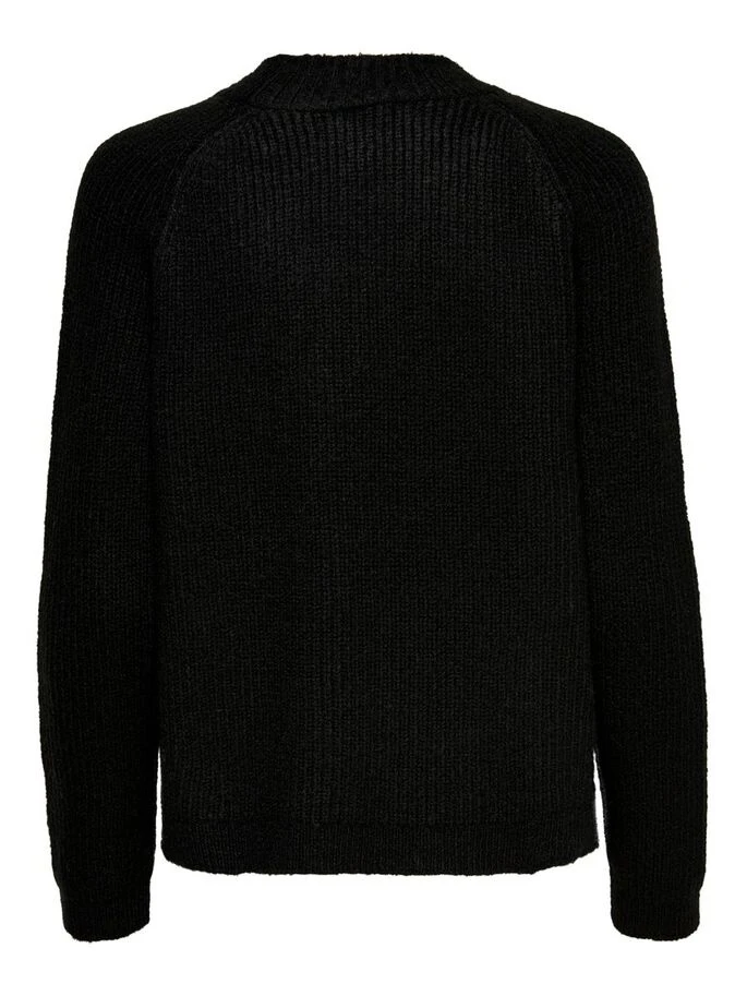 Пуловер ONLJADE L/S PULLOVER KNT NOOS 15179813-Black ONLY L Чорний — фото 6