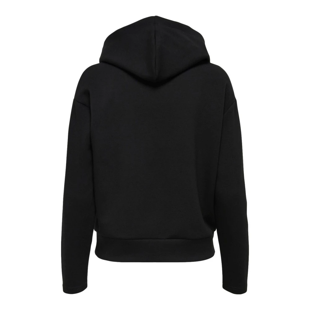 Толстовка ONLFANCY L/S HOOD SWT 15193315-Black ONLY L Чорний — фото 3