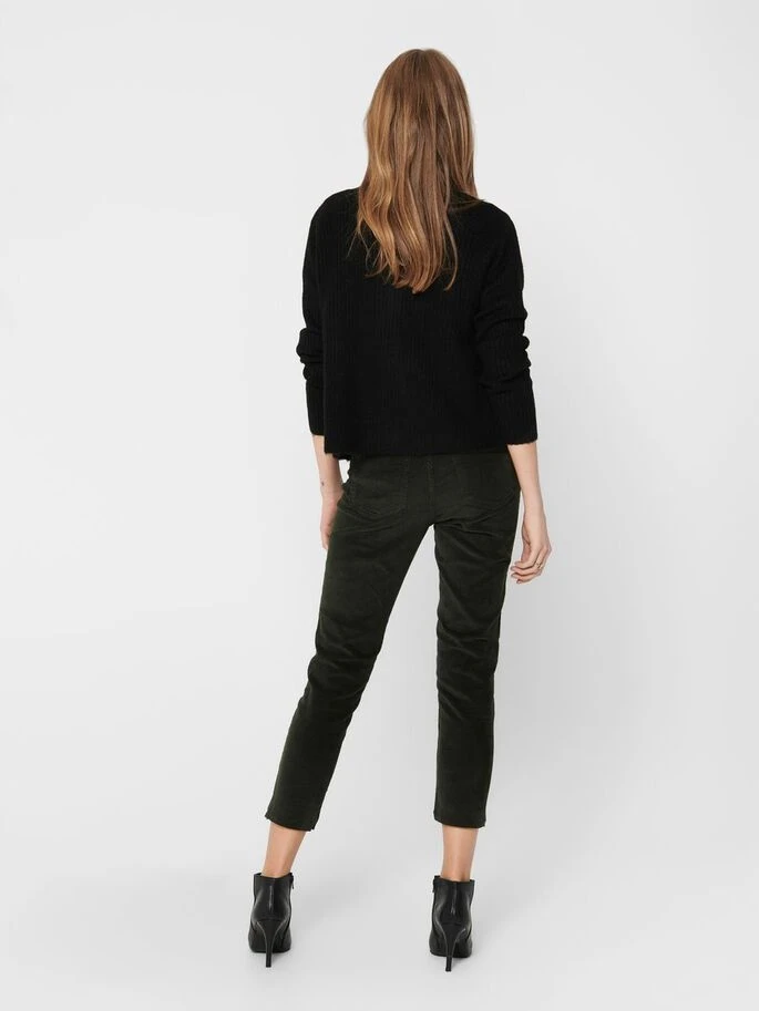Кардиган ONLCAROL L/S CARDIGAN KNT NOOS 15196734-Black ONLY L Чорний — фото 3