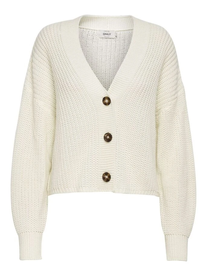 Кардиган ONLCAROL NICE L/S CARDIGAN KNT NOOS 15211521-Jet Stream ONLY L Білий — фото 5
