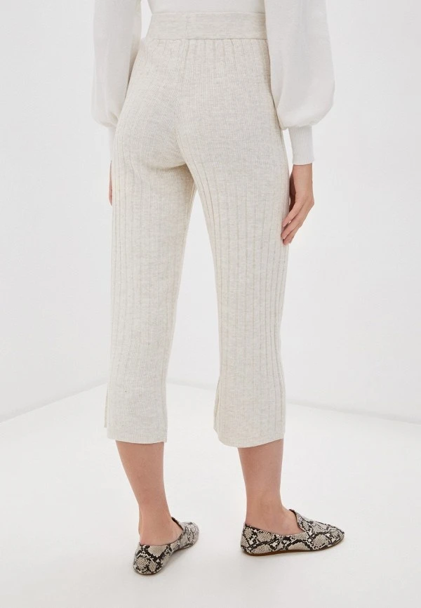 Штани ONLTESSA CULOTTE PANT SR KNT 15218520-Pumice Stone ONLY S Бежевий — фото 6